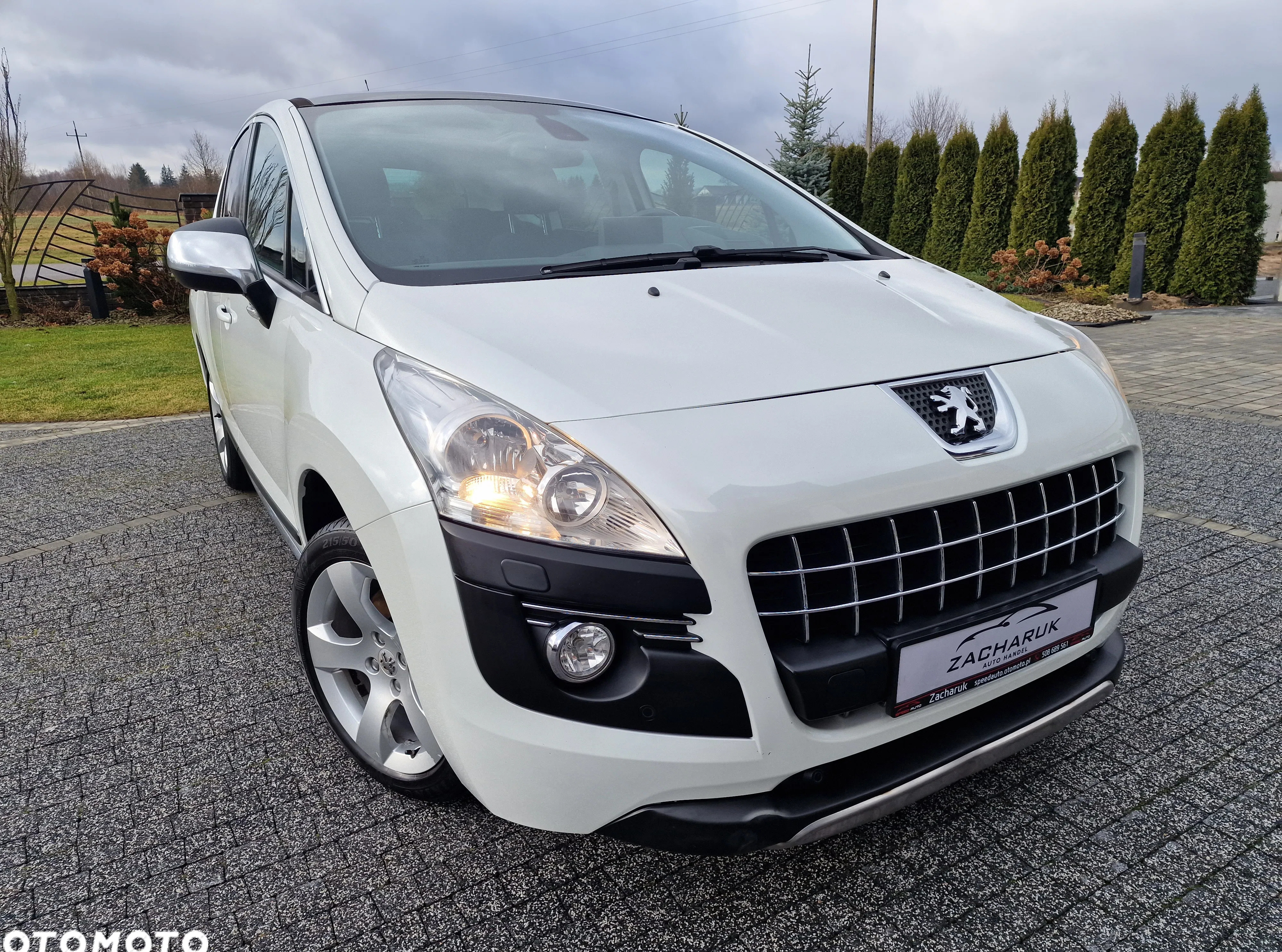 lubelskie Peugeot 3008 cena 26700 przebieg: 175121, rok produkcji 2010 z Grudziądz